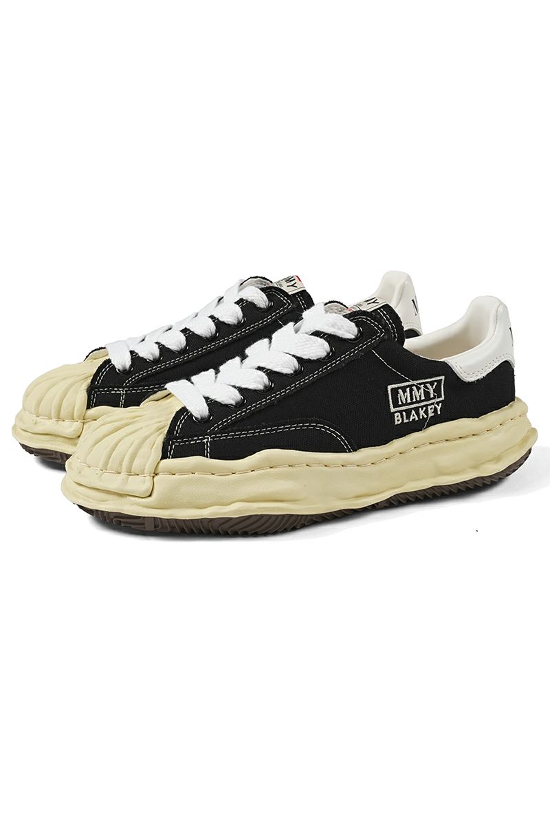 Maison MIHARA YASUHIRO(メゾン ミハラヤスヒロ)BLAKEY LOW/original vintage color sole canvas Low-Top sneaker ブレイキー ビンテージライクオリジナルソールキャンバスローカットスニーカー A09FW732 -11