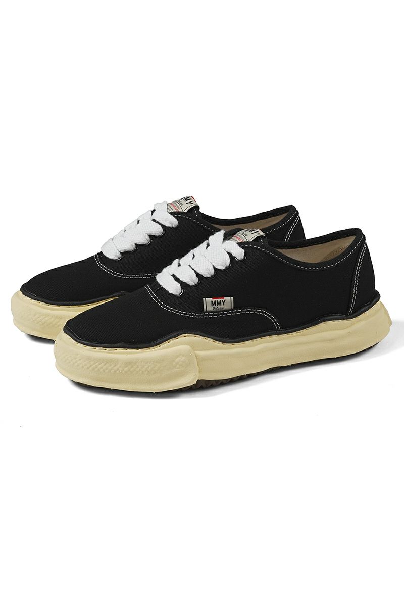 Maison MIHARA YASUHIRO(メゾン ミハラヤスヒロ)BAKER/original vintage color sole canvas Low-Top sneaker ベイカー ビンテージライクオリジナルソールキャンバスローカットスニーカー A09FW735