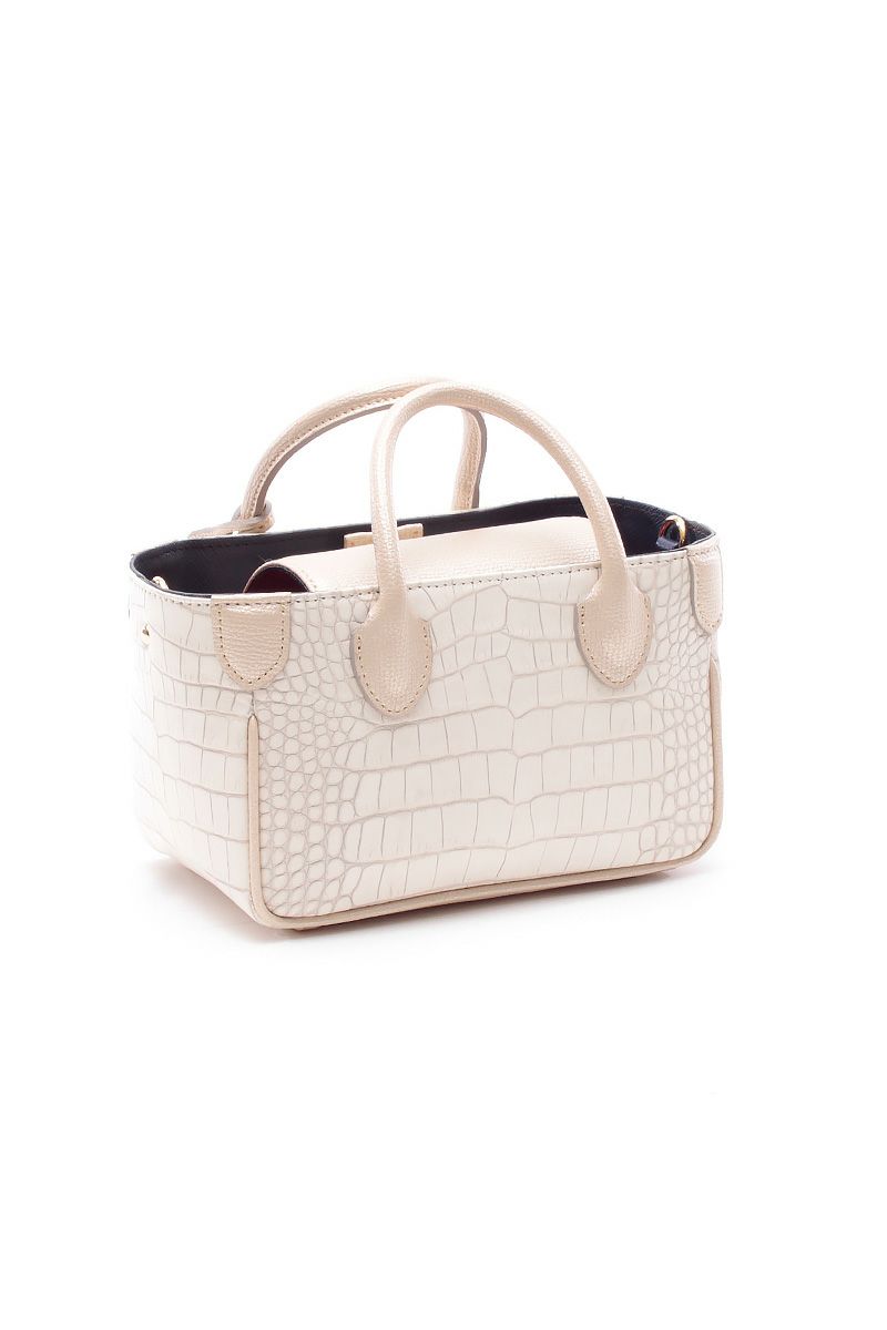 A.D.M.J.（エーディエムジェイ）クロコダイル型押し　マイクロミニトート 23SS01004 -1