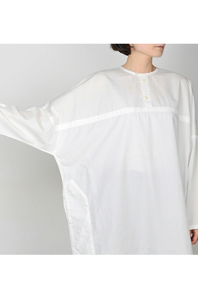 homspun(ホームスパン)100/2ブロード　ビッグプルオーバーブラウス　BIG PO　BL 5692 -3