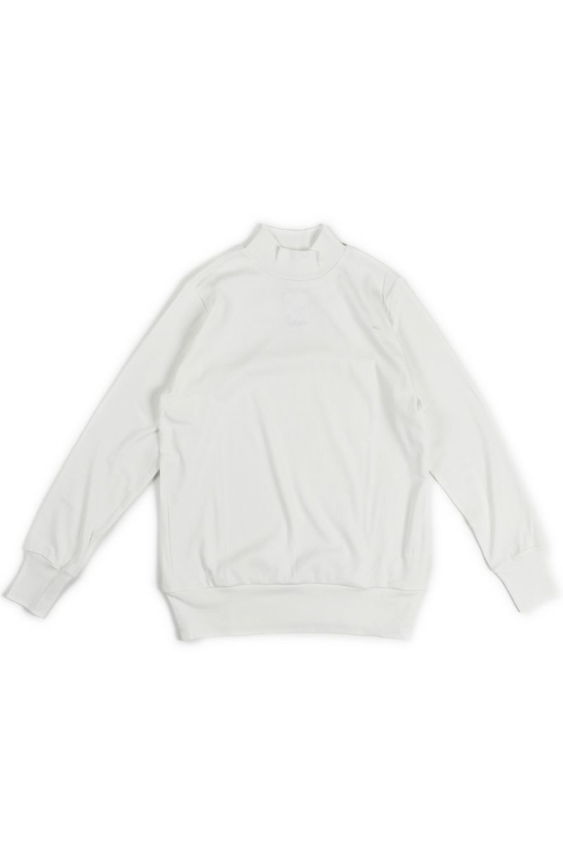 homspun(ホームスパン)30/1フライスハイネック長袖プルオーバー　モックネックプルオーバー 6359 -1