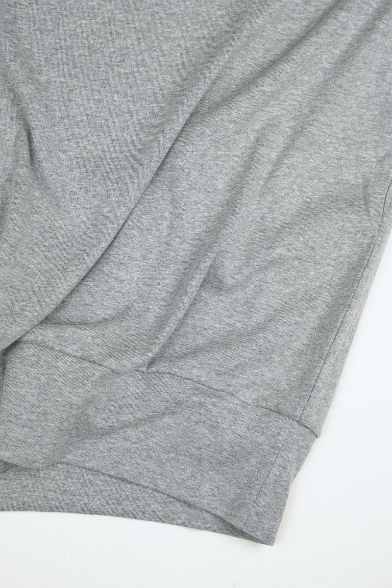 homspun(ホームスパン)30/1フライスハイネック長袖プルオーバー　モックネックプルオーバー 6359 -8