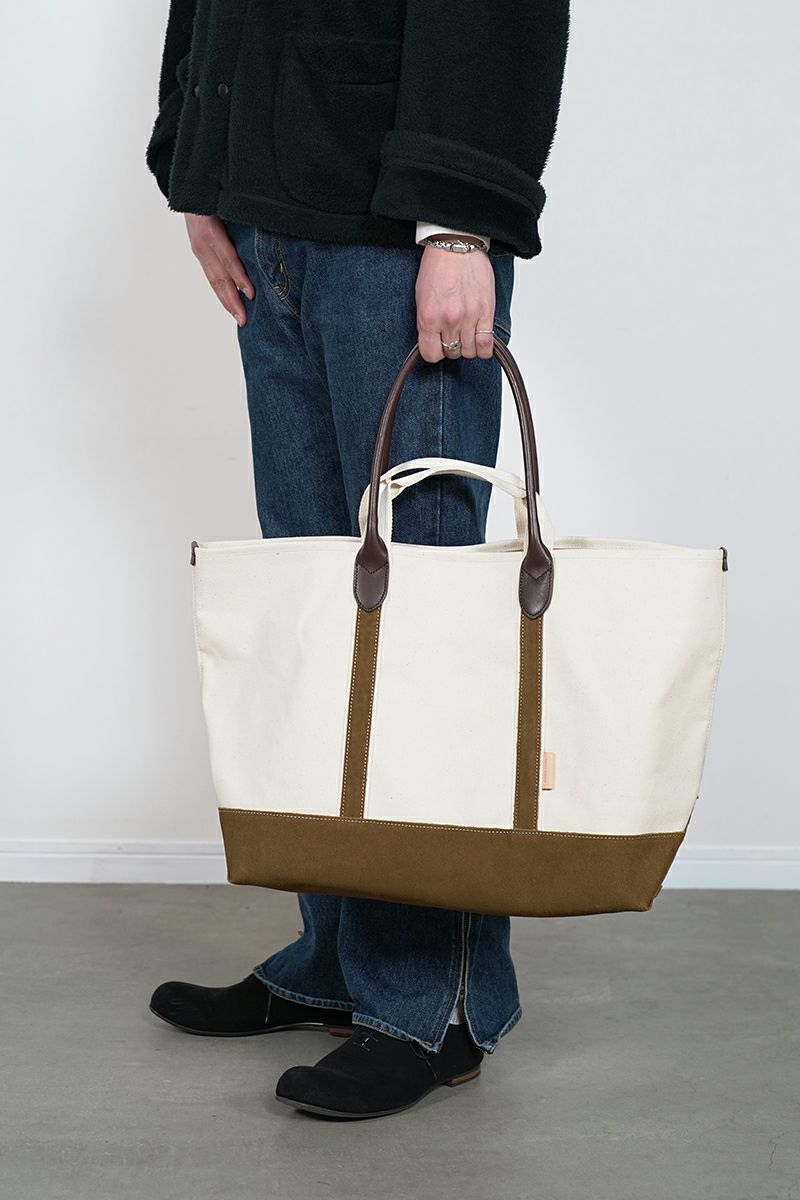 Hender Scheme(エンダースキーマ)キャンパススエードハンドルトートバッグL campus suede handle tote L ro-rb-ctl -10