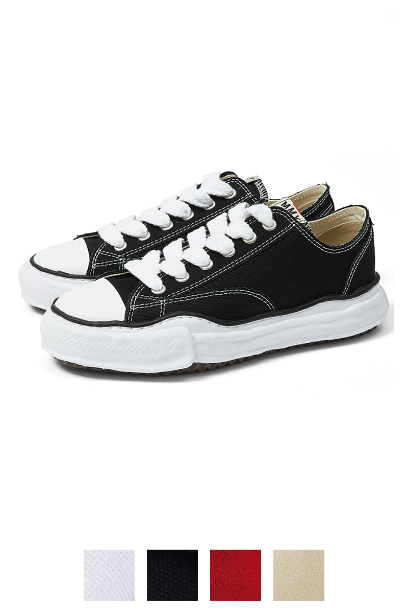 Maison MIHARA YASUHIRO(メゾン ミハラヤスヒロ)PETERSON LOW/original sole canvas Low-Top sneaker ピーターソン オリジナルソールキャンバスローカットスニーカー A01FW702