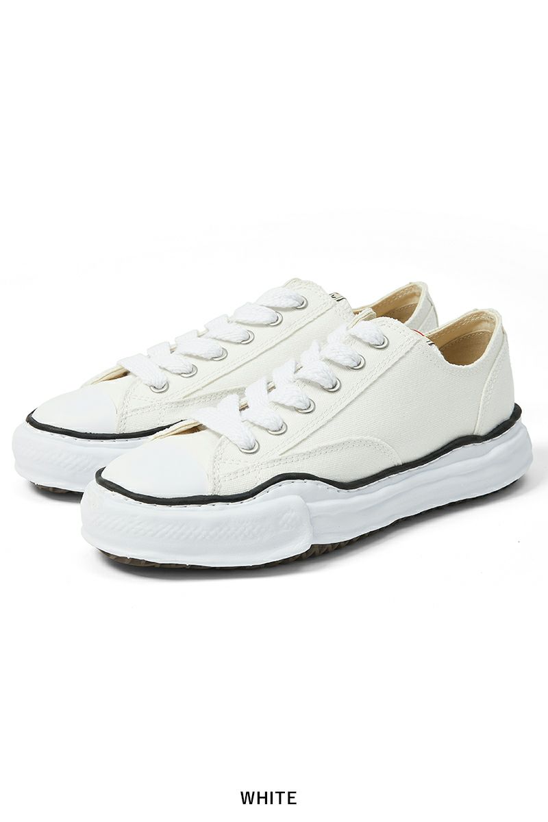 Maison MIHARA YASUHIRO(メゾン ミハラヤスヒロ)PETERSON LOW/original sole canvas Low-Top sneaker ピーターソン オリジナルソールキャンバスローカットスニーカー A01FW702 -12