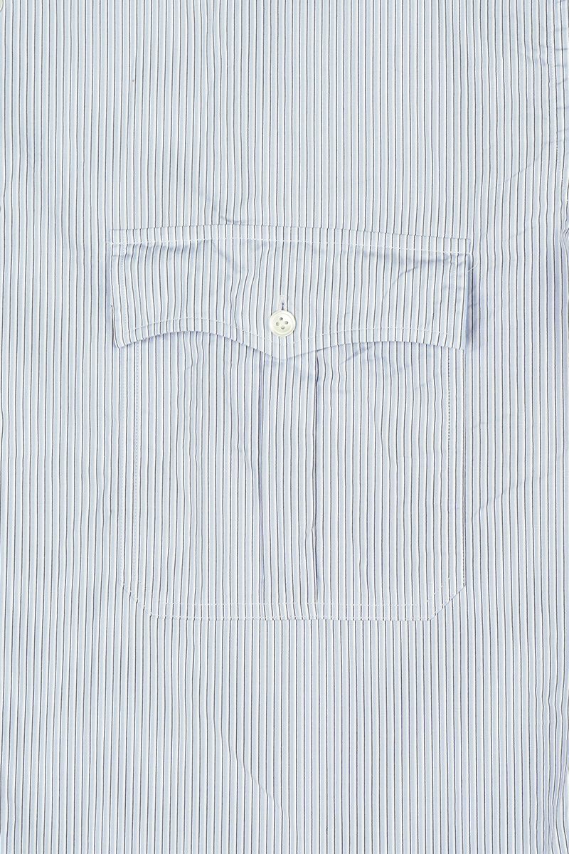 Porter Classic(ポータークラシック)ロールアップストライプシャツ ロゴブラック ROLL UP STRIPE SHIRT (ROLL UP LOGO BLACK) PC-016-2212 -18