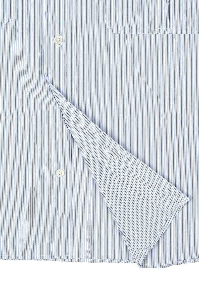 Porter Classic(ポータークラシック)ロールアップストライプシャツ ロゴブラック ROLL UP STRIPE SHIRT (ROLL UP LOGO BLACK) PC-016-2212 -20