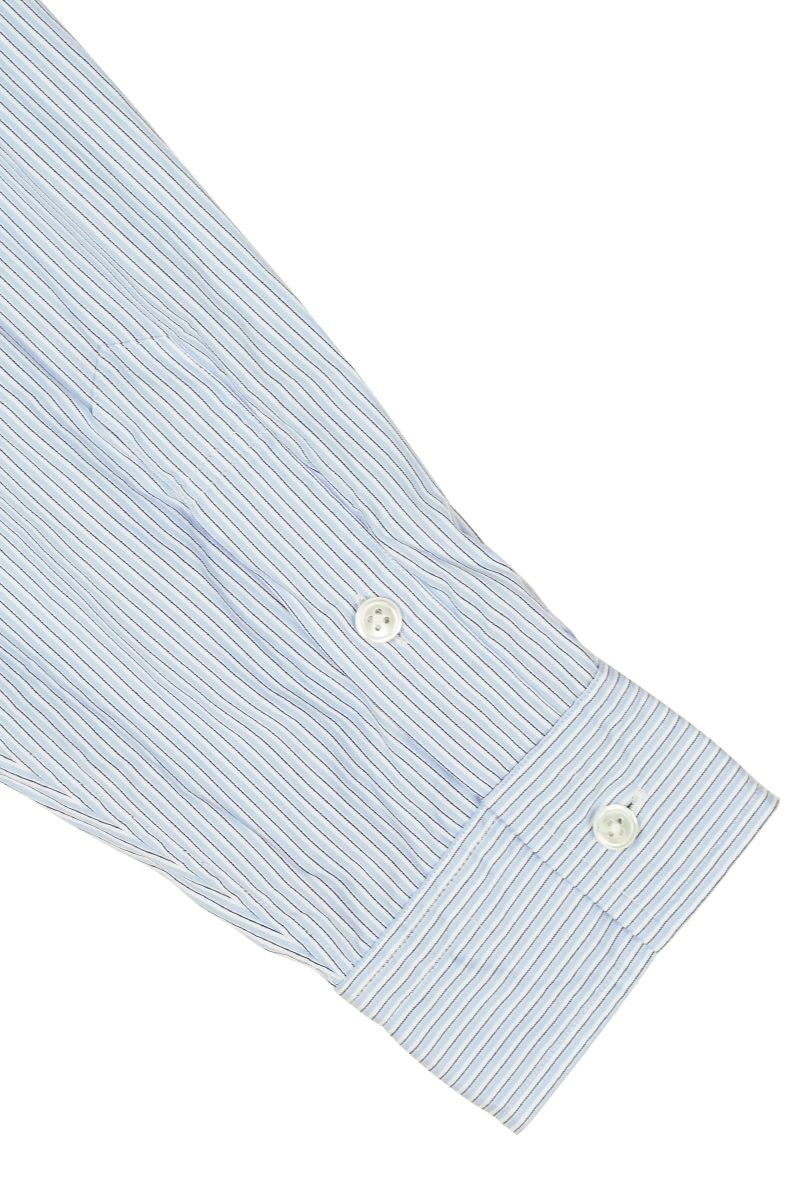 Porter Classic(ポータークラシック)ロールアップストライプシャツ ロゴブラック ROLL UP STRIPE SHIRT (ROLL UP LOGO BLACK) PC-016-2212 -21