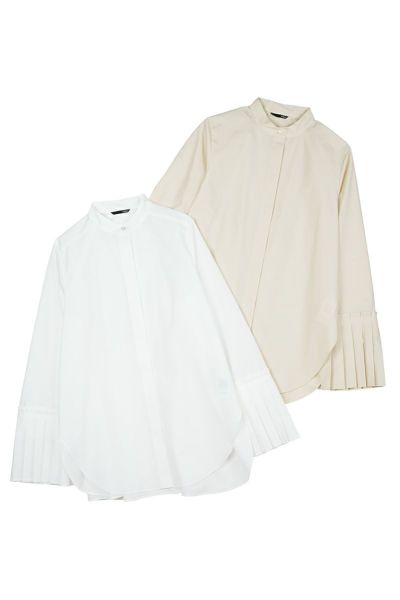 styling(スタイリング)プリーツスリーブシャツ 16WFB231059