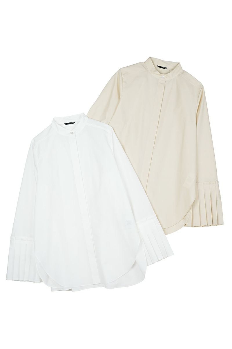 styling(スタイリング)プリーツスリーブシャツ 16WFB231059