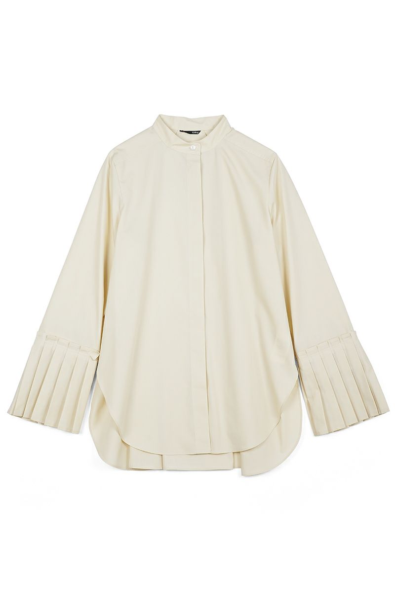 styling(スタイリング)プリーツスリーブシャツ 16WFB231059 -1