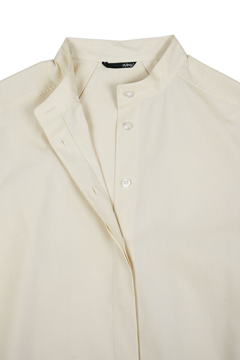 styling(スタイリング)プリーツスリーブシャツ 16WFB231059 -4