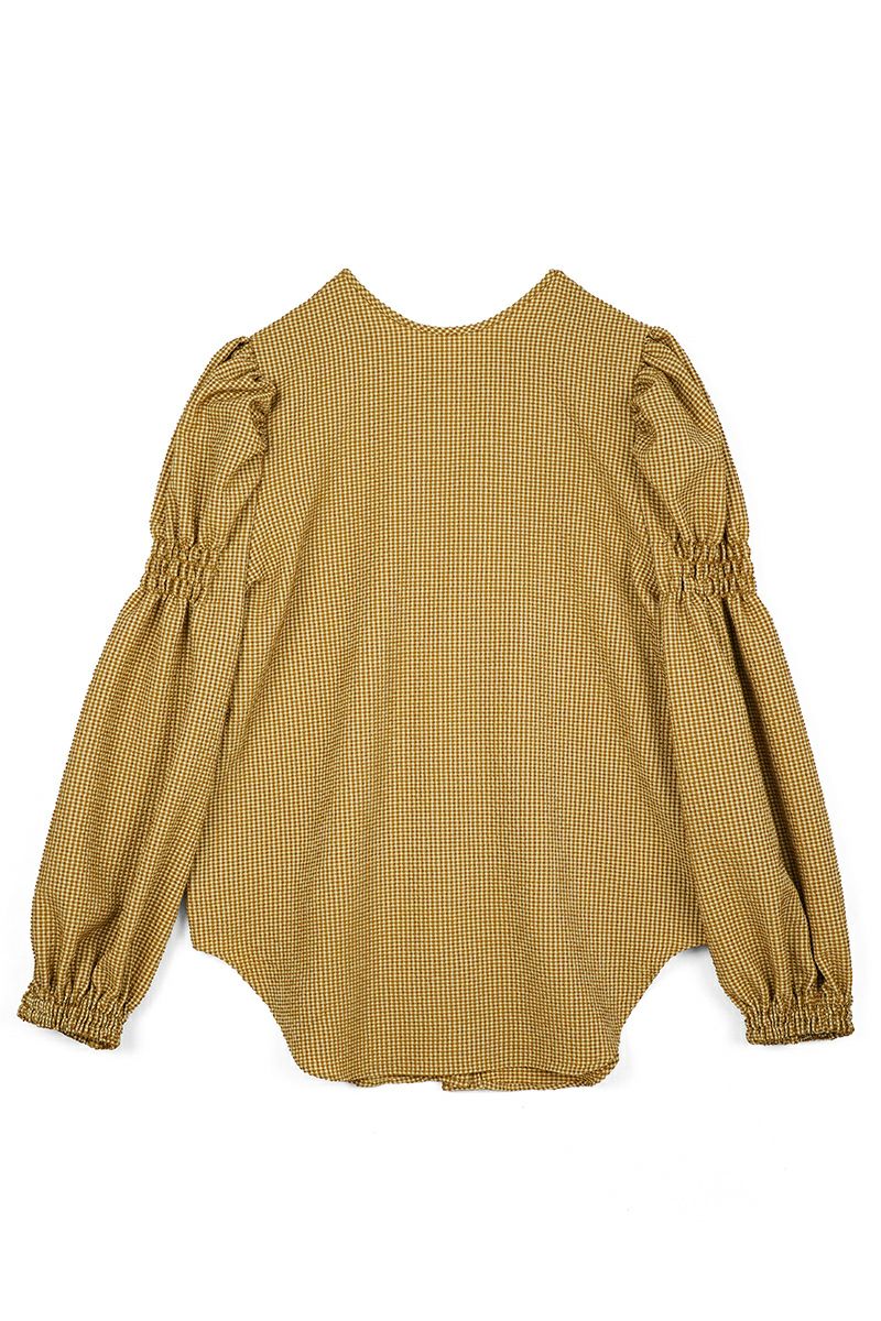 styling(スタイリング)シャーリングパフスリーブブラウス 16WFB231072 -1