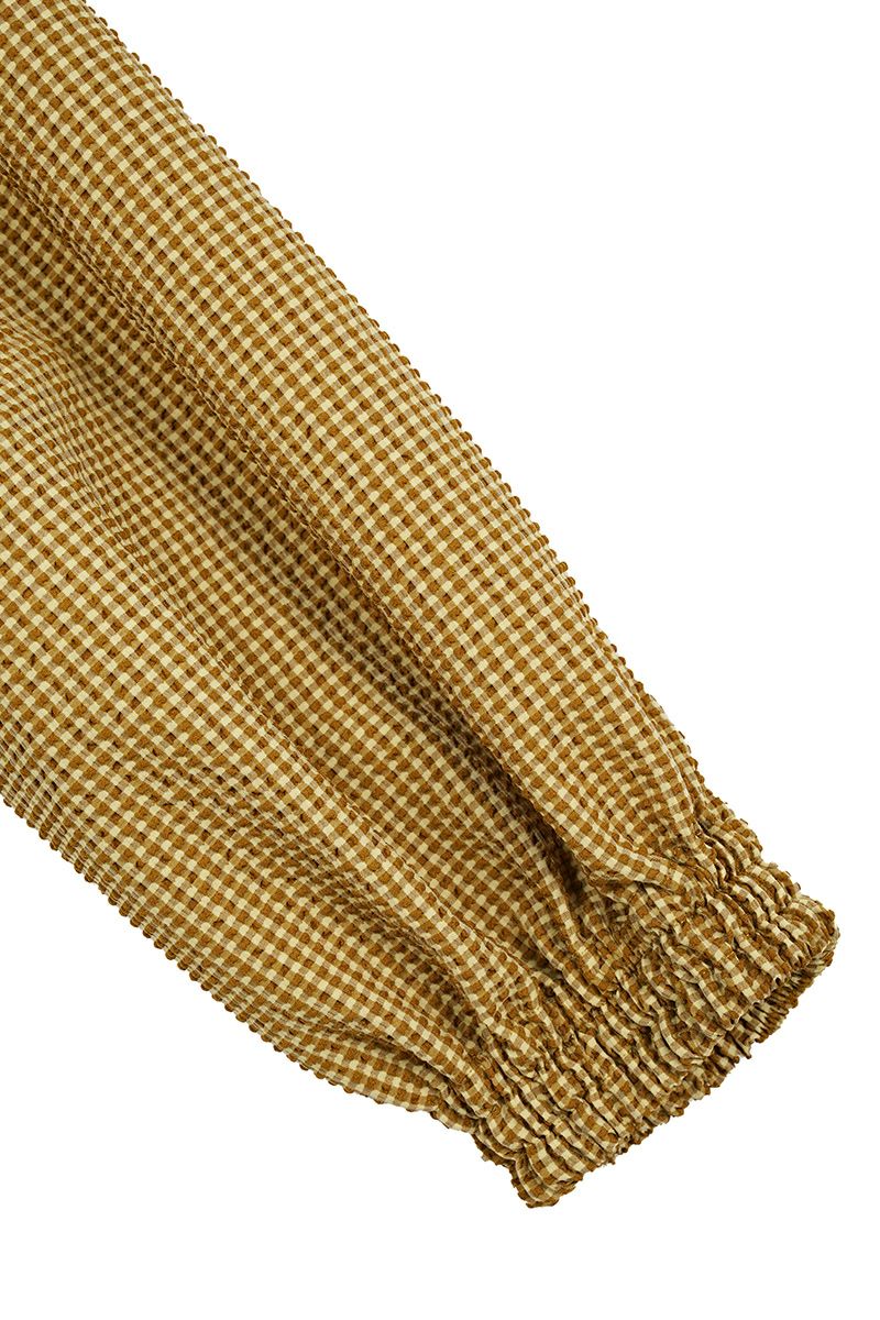 styling(スタイリング)シャーリングパフスリーブブラウス 16WFB231072 -7