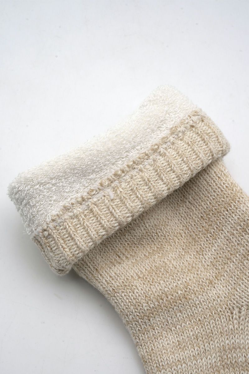 Hummingbird(ハミングバード)裏シルク2重編みルームソックスMサイズ684043 -4