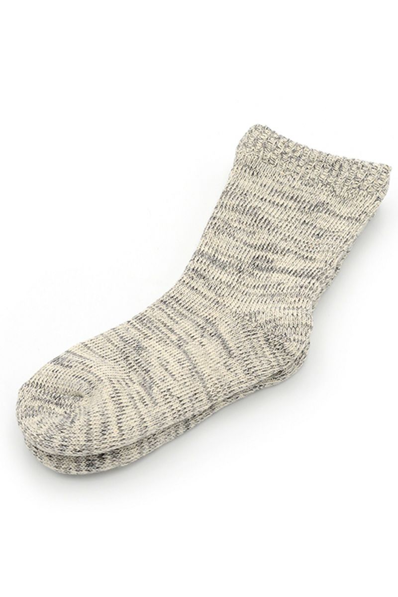 Hummingbird(ハミングバード)裏シルク二重編みパイルソックス　684401 -5