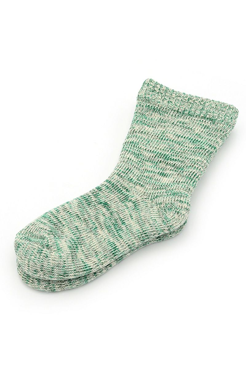 Hummingbird(ハミングバード)裏シルク二重編みパイルソックス　684401 -7