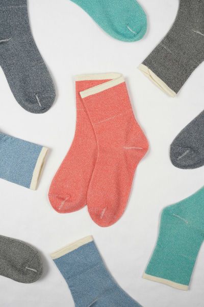 Hummingbird(ハミングバード)オーガニックコットンゴムなしソックス 621703