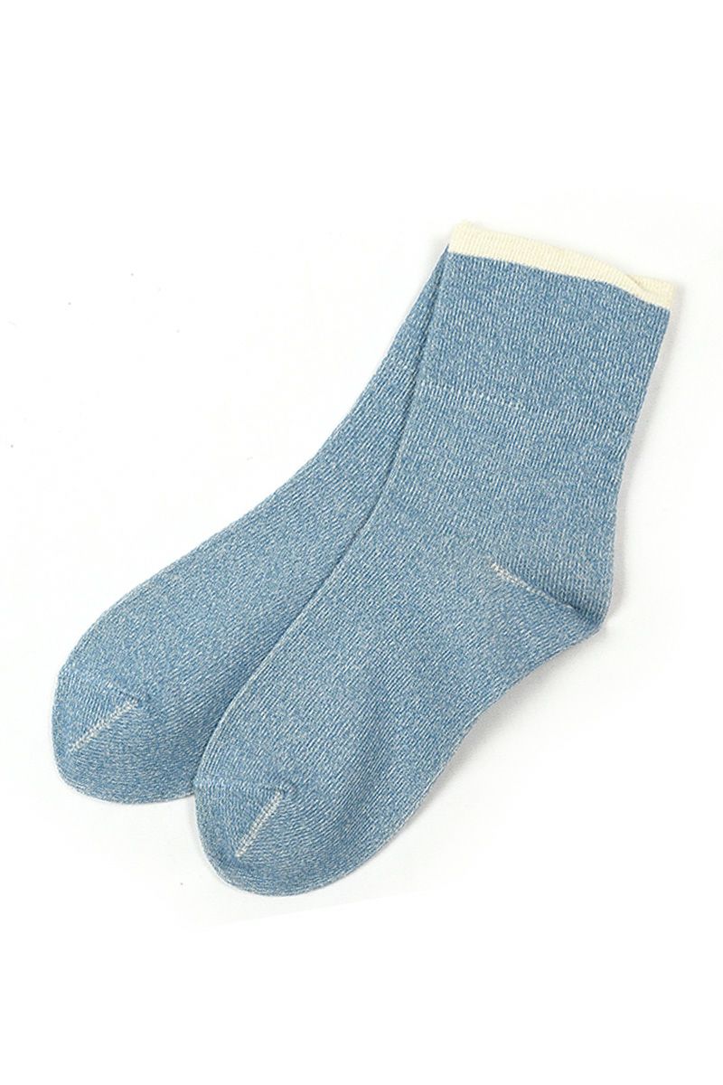 Hummingbird(ハミングバード)オーガニックコットンゴムなしソックス 621703 -6