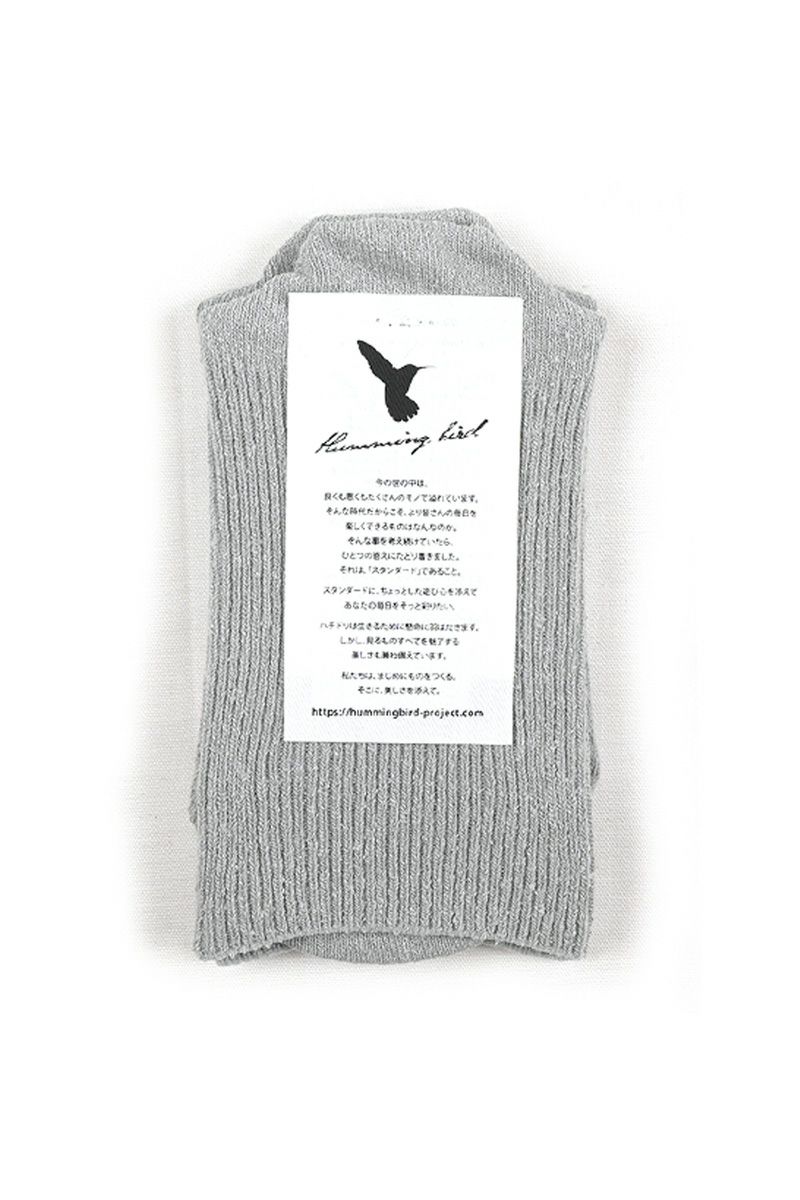 Hummingbird(ハミングバード)シルクゴムなしソックス 710018 -3