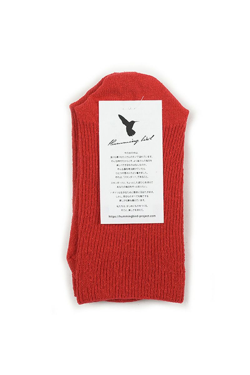 Hummingbird(ハミングバード)シルクゴムなしソックス 710018 -5