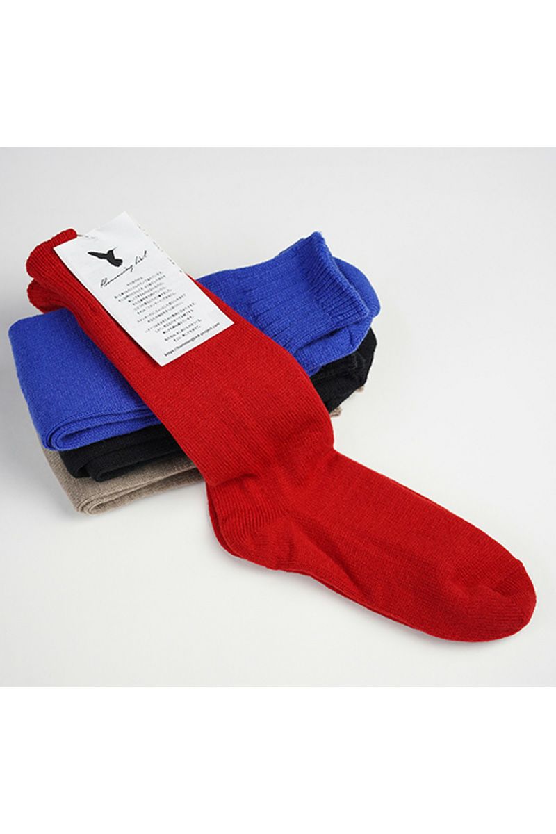 Hummingbird(ハミングバード)メリノウールゆるあったかソックス　Mサイズレディース 710193