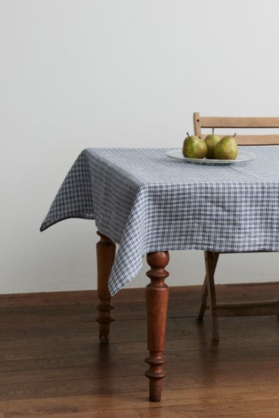 fog linen work フォグリネンワークリネンテーブルクロス(L)クレメンテ　LTT005L-BLPL