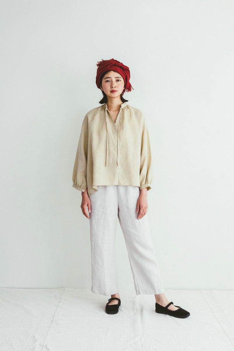 fog linen work フォグリネンワークMIO TOP IVOIRE ミオ　トップ　イウ゛ォワール LWA494-2370 -1