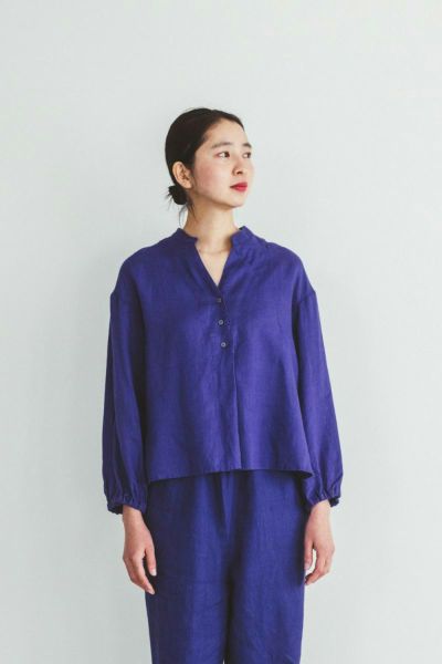 fog linen work フォグリネンワークTUMU TOP IRIS ツム　トップ　イリス LWA521-56