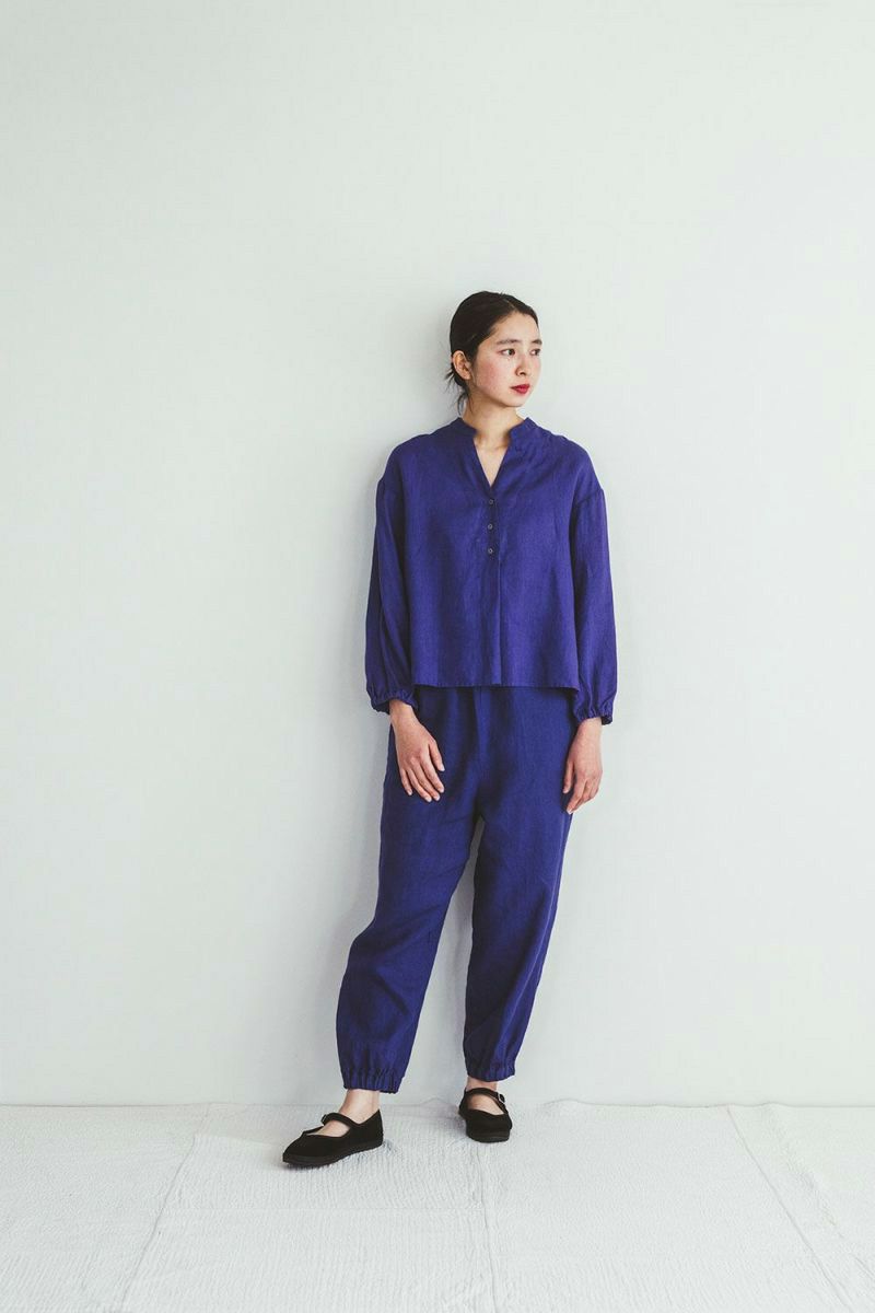 fog linen work フォグリネンワークTUMU TOP IRIS ツム　トップ　イリス LWA521-56 -1