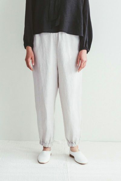 fog linen work フォグリネンワークEMMA PANTS ALBATRE エマ パンツ アルバートル LWA523-2697