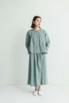 fog linen work フォグリネンワークICHIKA SKIRT CLAIR イチカ スカート クレール LWA569-2425 -1