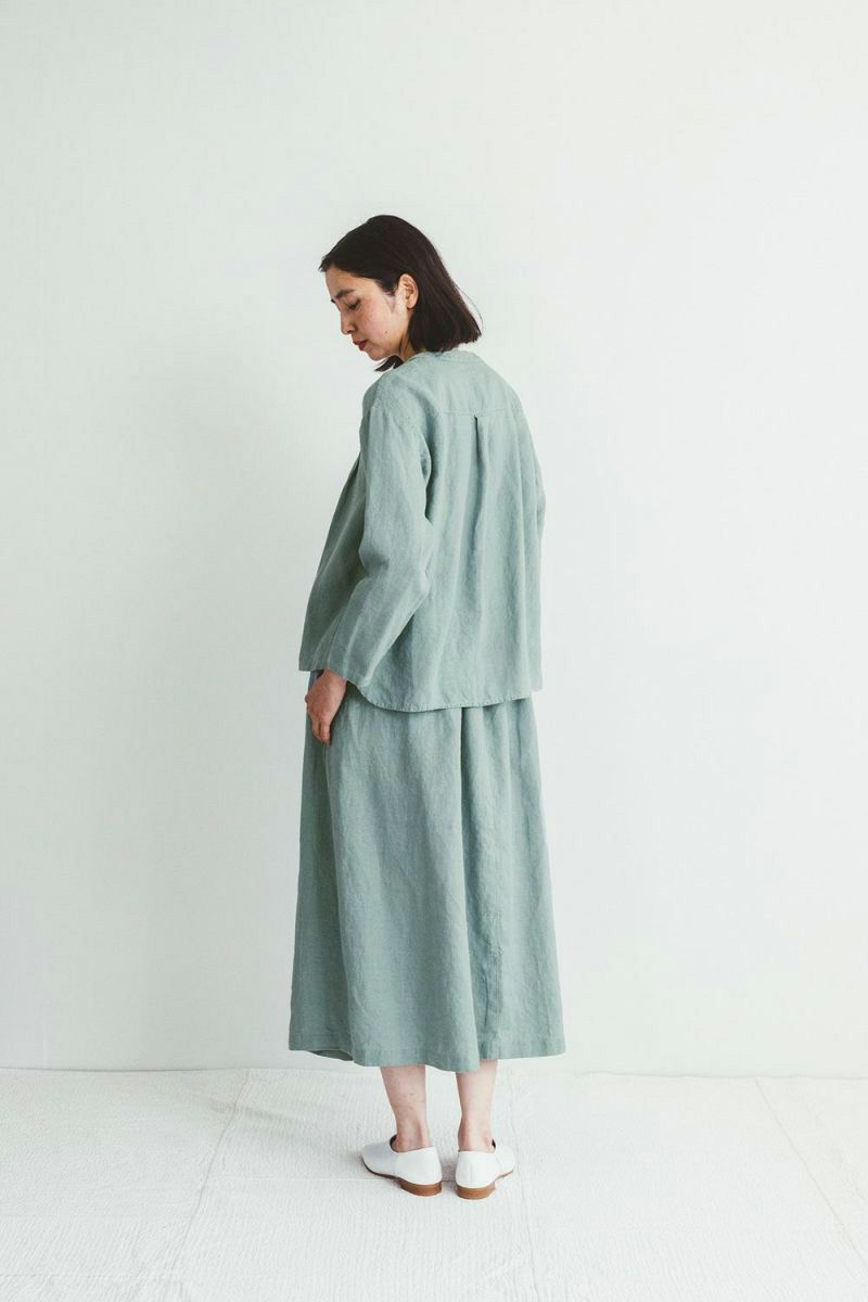 fog linen work フォグリネンワークICHIKA SKIRT CLAIR イチカ スカート クレール LWA569-2425 -2