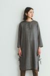 fog linen work フォグリネンワークTUI TUNIC ACIER トゥイ　チュニック　アシェ LWA522-93 -3