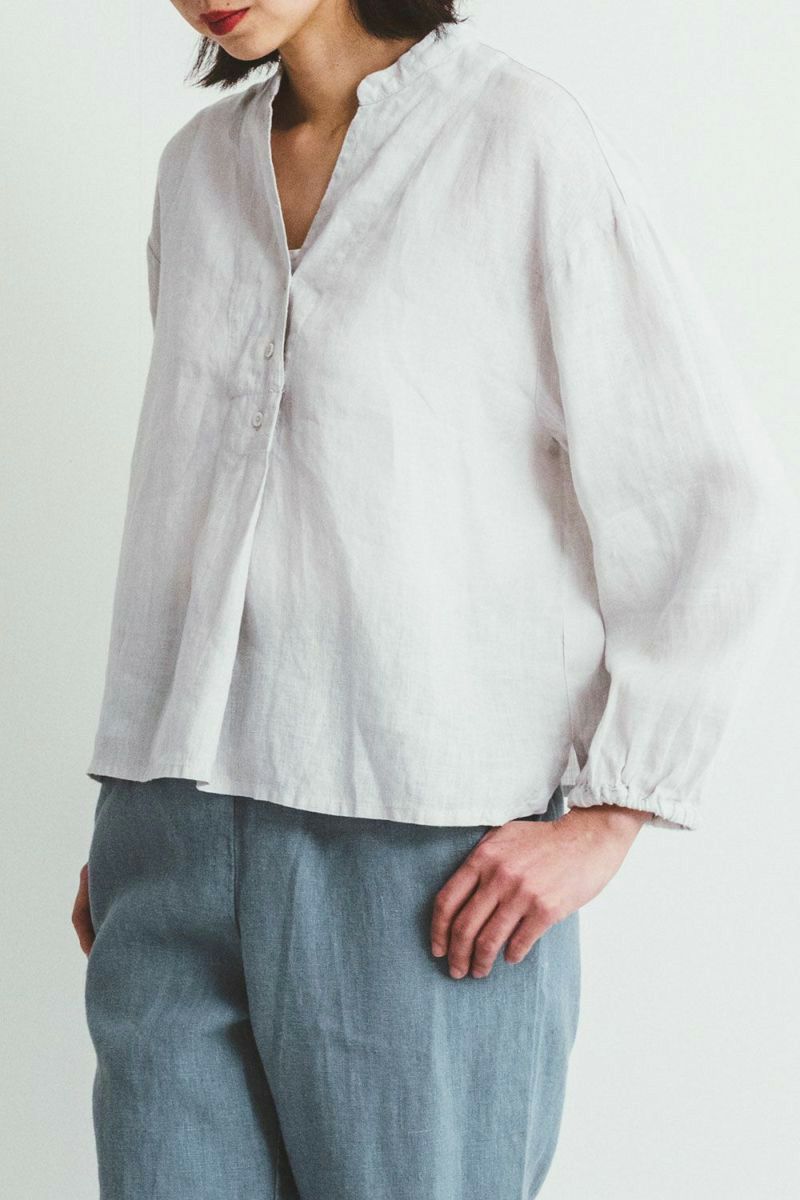 fog linen work フォグリネンワークTUMU TOP ALBATRE ツム　トップ　アルバートル LWA521-2697 -1