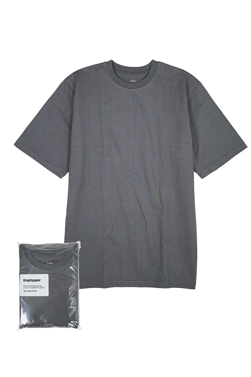 Graphpaper(グラフペーパー)2-Pack Crew Neck Tee ツーパッククルーネックティー GU231-70305B -12