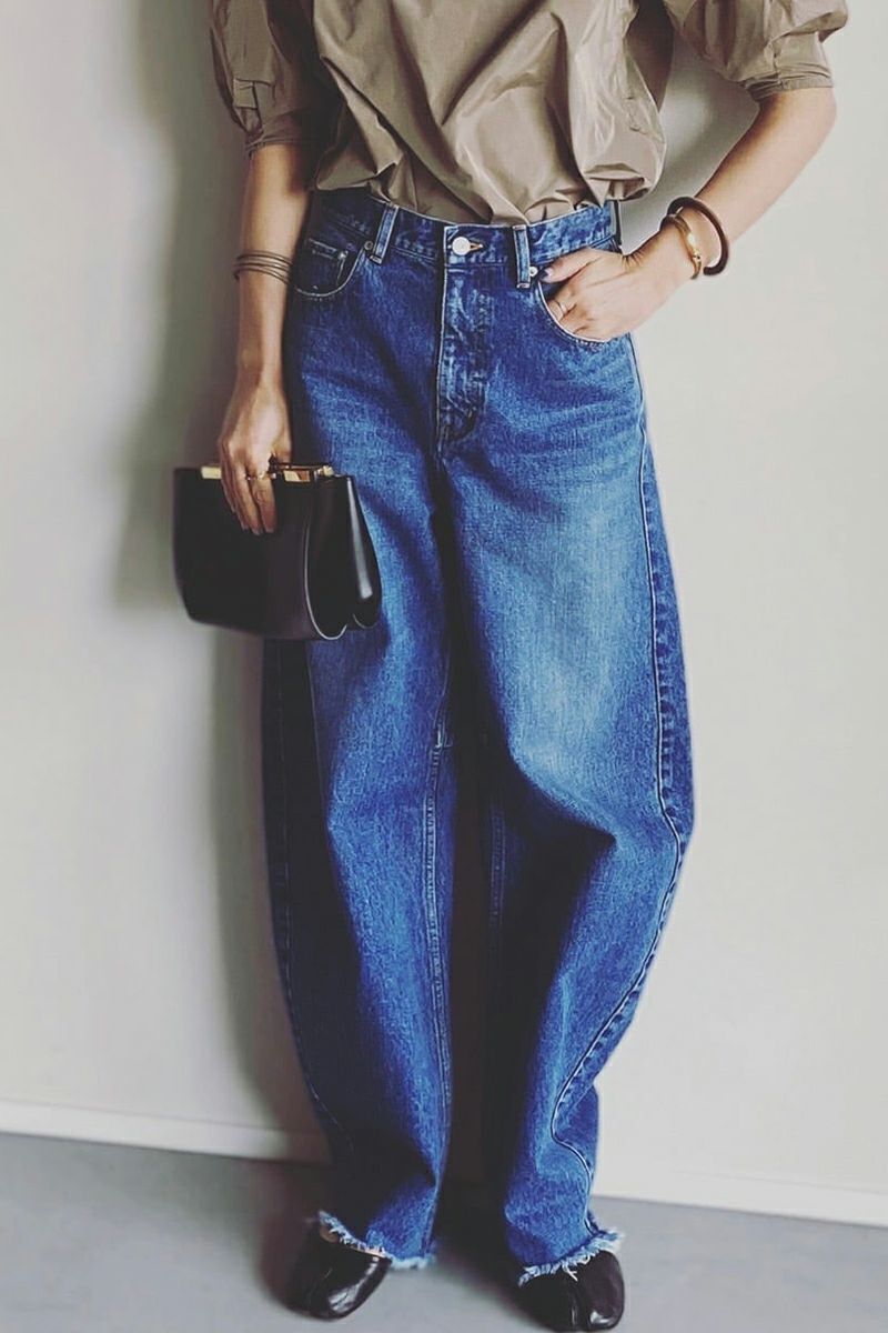 woadblue(ウォードブルー)＜ファッションエディター坪田あさみさんコラボ＞Bullet DENIM ブレットデニムWB23308 -2