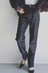 woadblue(ウォードブルー)＜ファッションエディター坪田あさみさんコラボ＞RIGID HIGHRISE（BLACK）ハイライズストレートWB23106 -1