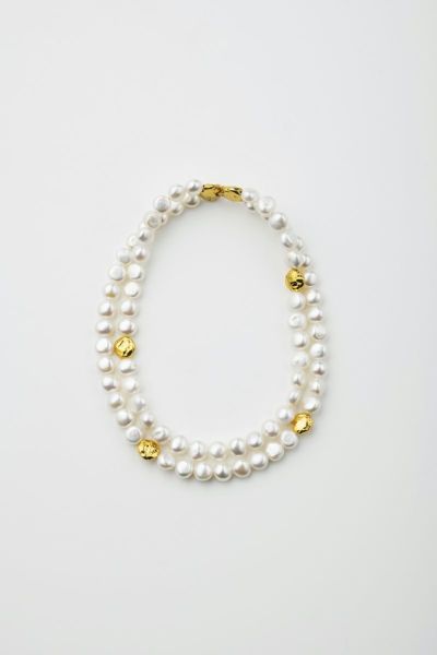 PREEK(プリーク)BAROQUE PEARL DOUBLE NECKLACE バロックパールダブルネックレス BP-35 18826990540