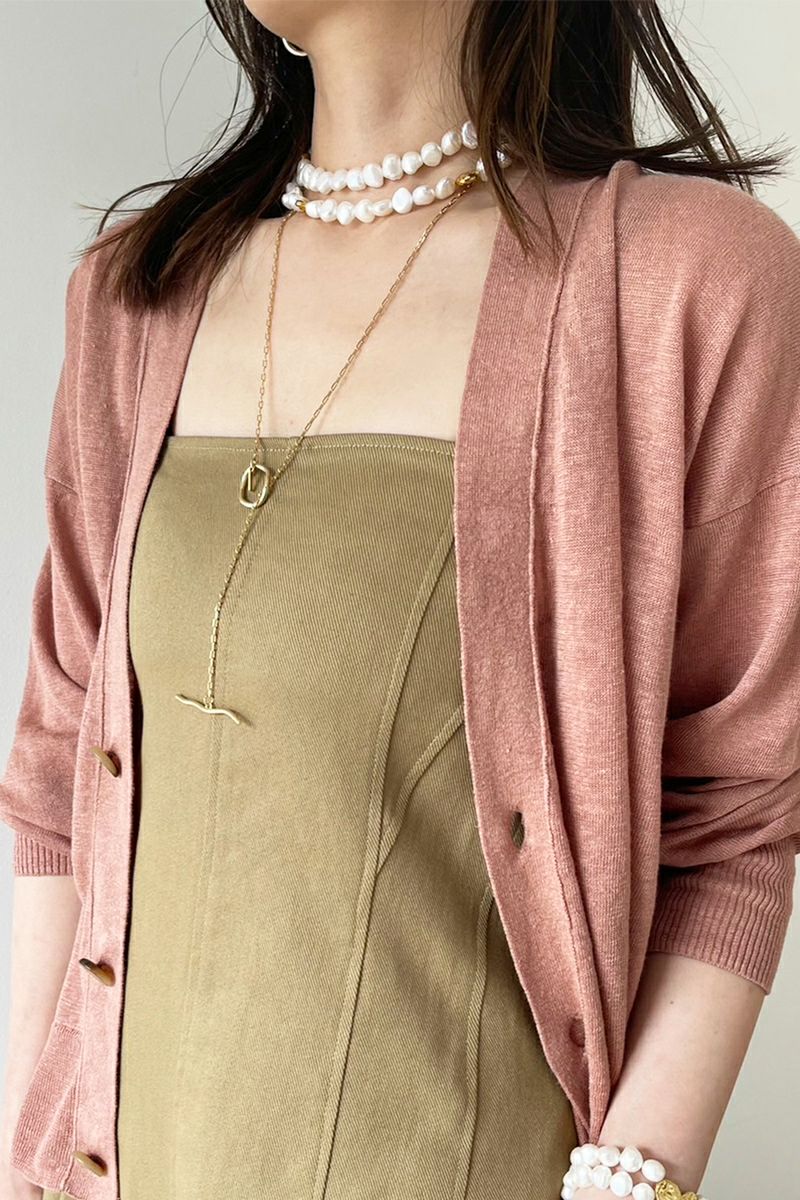 PREEK(プリーク)BAROQUE PEARL DOUBLE NECKLACE バロックパールダブルネックレス BP-35 18826990540 -5