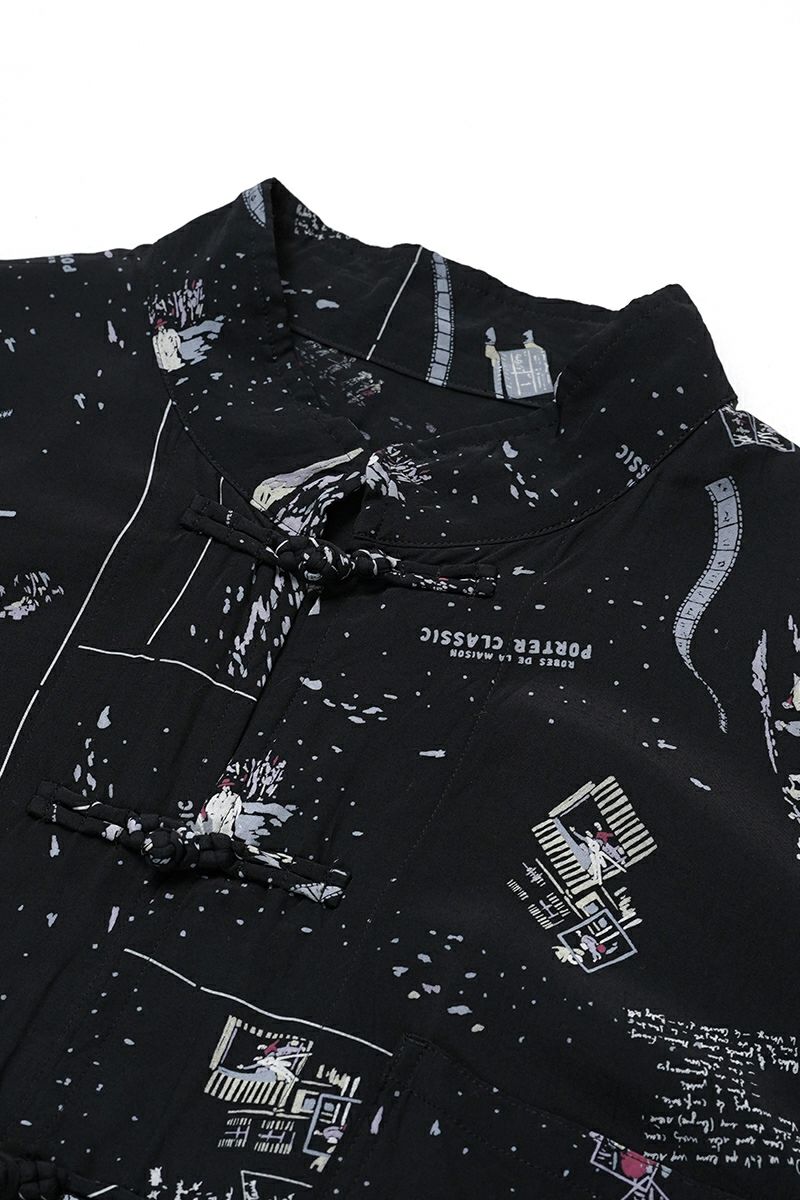 Porter Classic(ポータークラシック)ALOHA CHINESE SHIRT FRENCH FILM アロハチャイニーズシャツフレンチフィルム PC-024-2152 -2