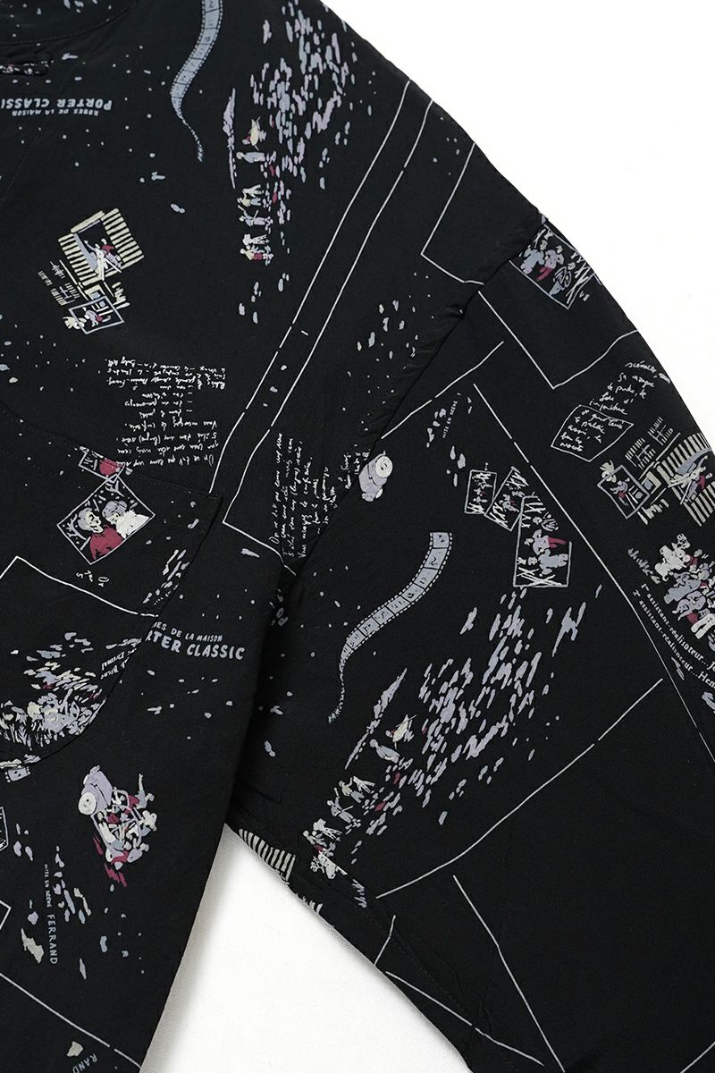 Porter Classic(ポータークラシック)ALOHA CHINESE SHIRT FRENCH FILM アロハチャイニーズシャツフレンチフィルム PC-024-2152 -6