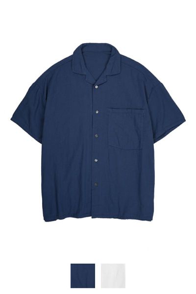 Porter Classic(ポータークラシック)SUVIN GOLD GAUZE SHORT SLEEVE SHIRT スビンゴールド ガーゼショートスリーブシャツ PC-056-2127