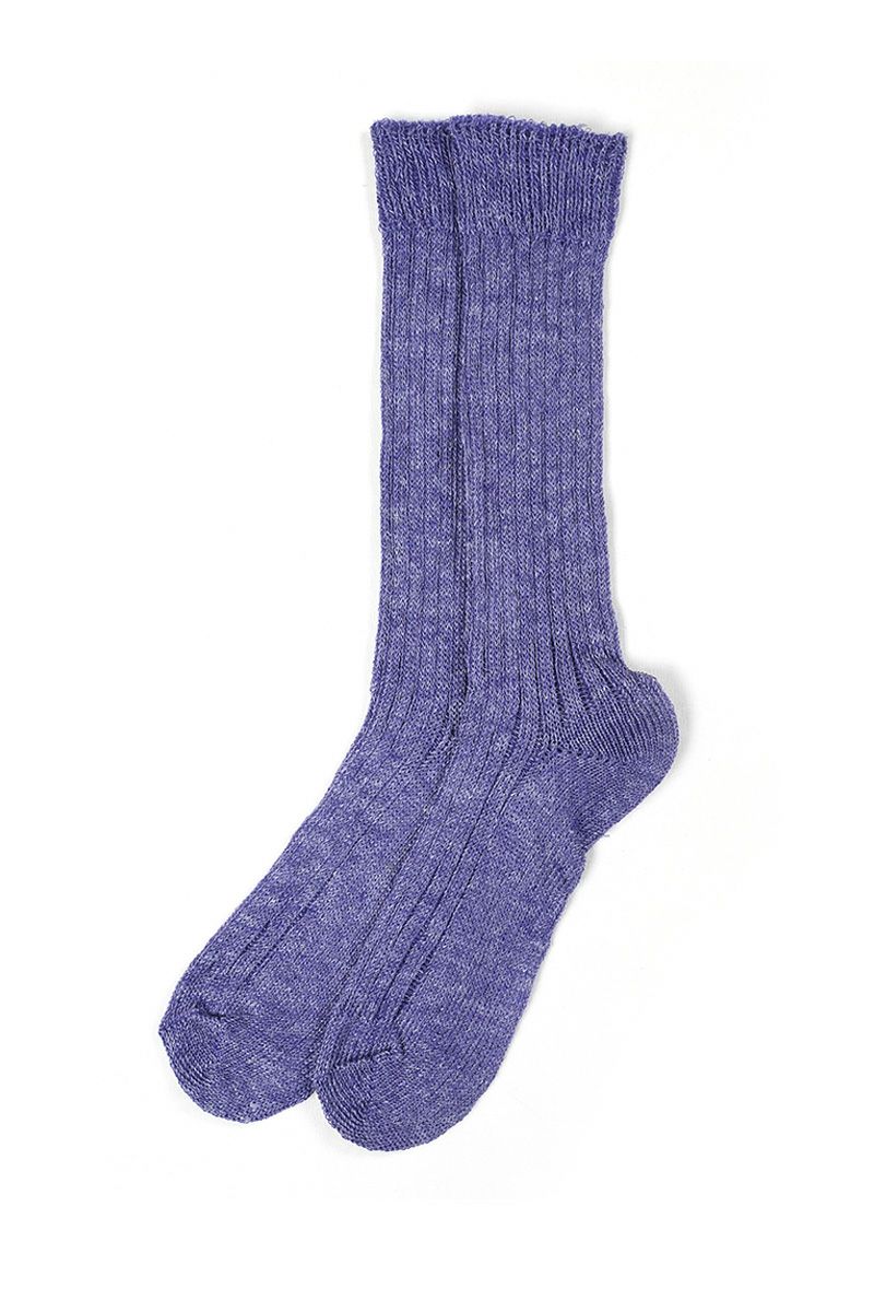 Hummingbird(ハミングバード)リネンゆるハイソックス M 684128 -4