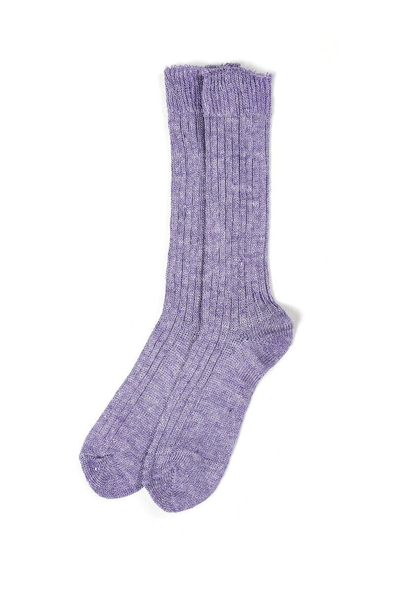 Hummingbird(ハミングバード)リネンゆるハイソックス M 684128 -12