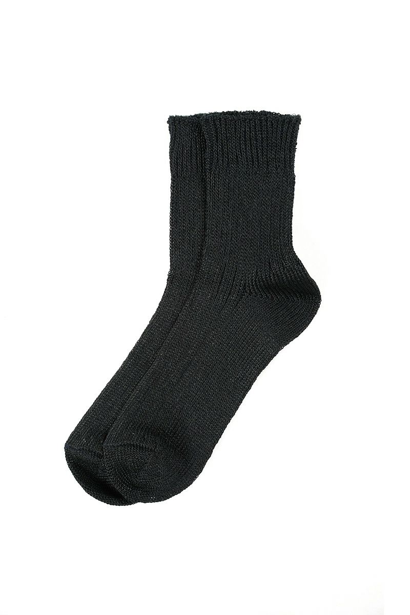 Hummingbird(ハミングバード)リネンリブショートソックス 684883 -8