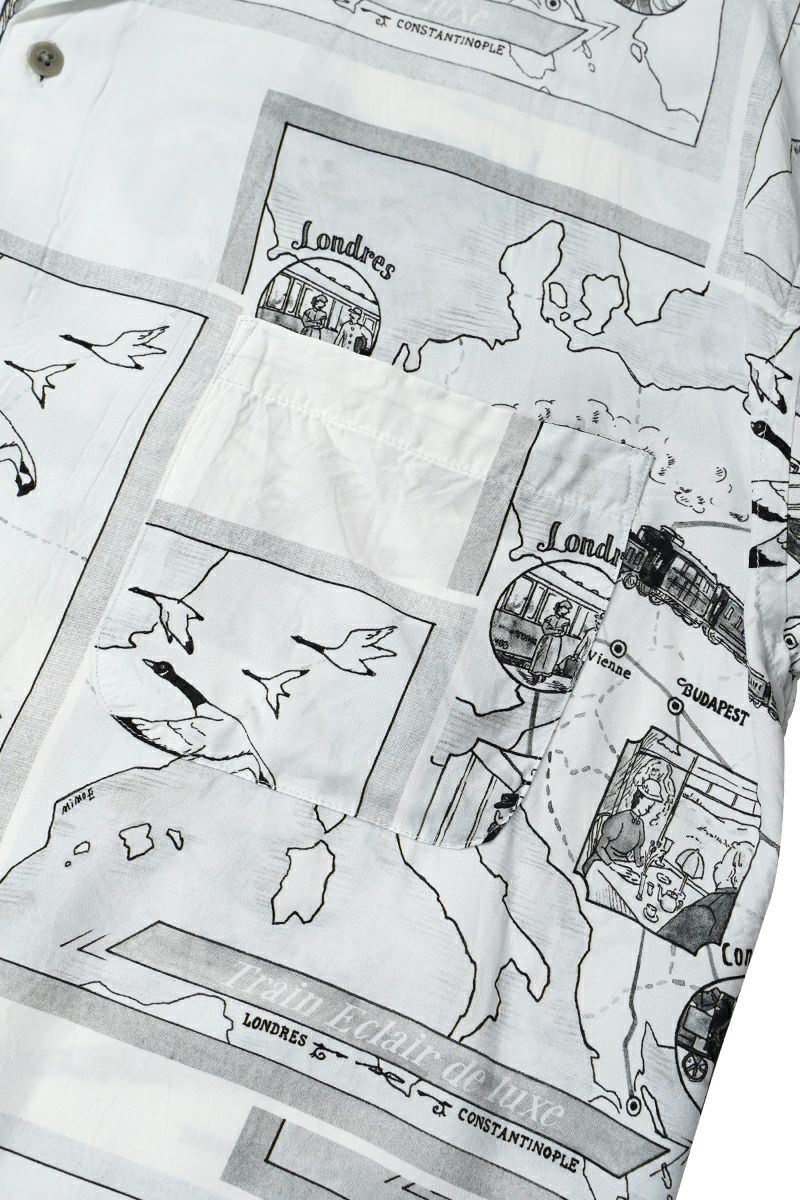 Porter Classic(ポータークラシック)ALOHA SHIRT TRAIN 「オリエント急行」 アロハシャツトレイン「オリエント急行」 PC-024-2165 -3