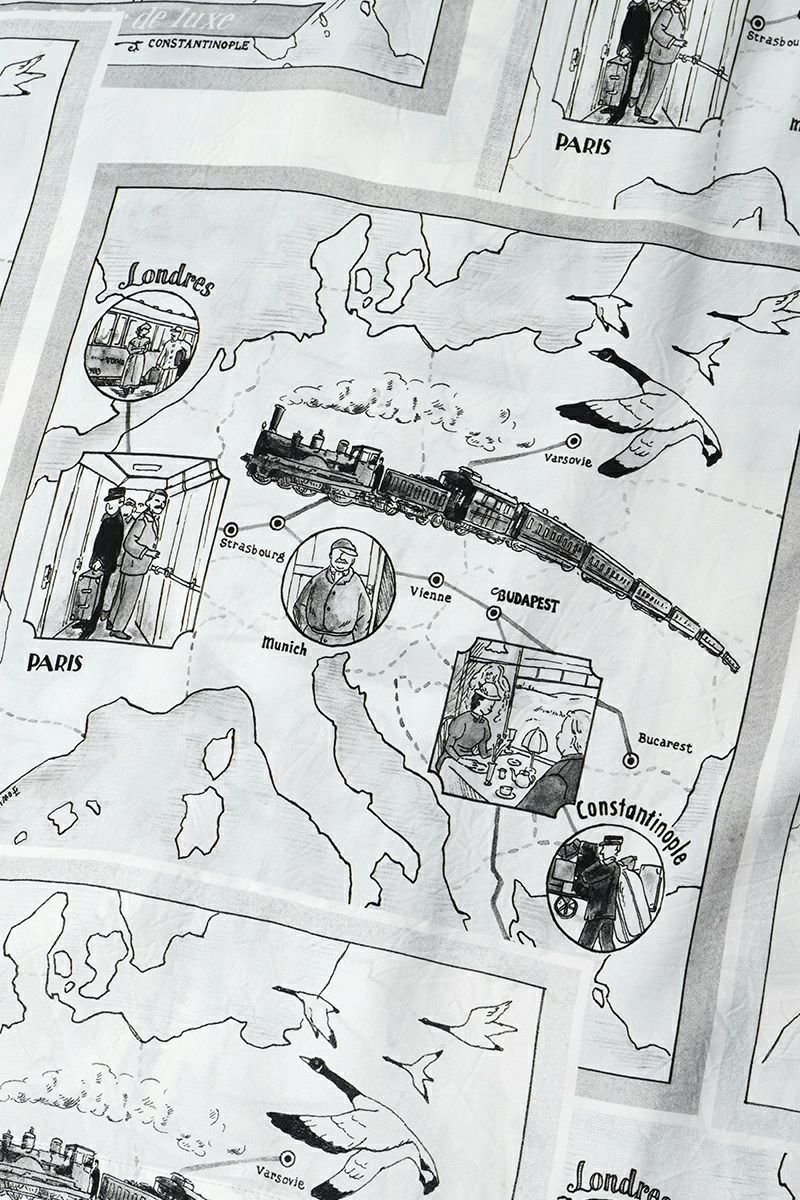 Porter Classic(ポータークラシック)ALOHA SHIRT TRAIN 「オリエント急行」 アロハシャツトレイン「オリエント急行」 PC-024-2165 -5