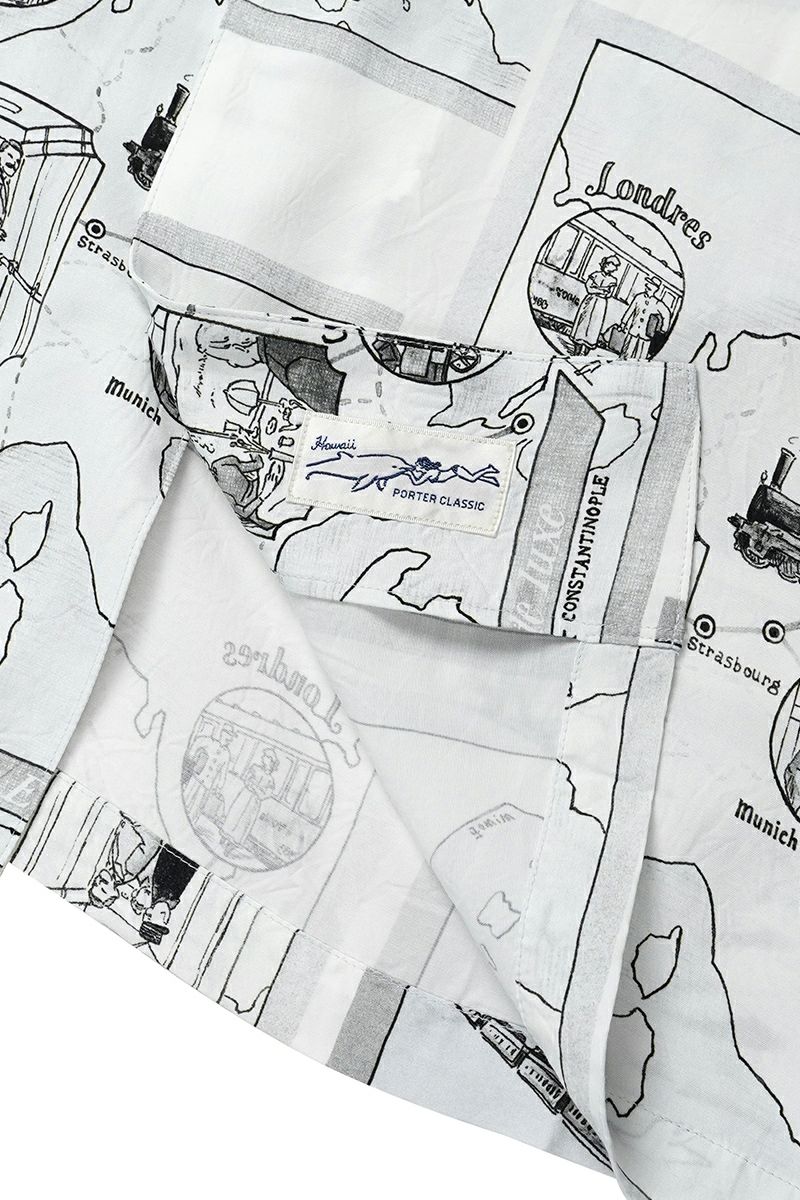 Porter Classic(ポータークラシック)ALOHA SHIRT TRAIN 「オリエント急行」 アロハシャツトレイン「オリエント急行」 PC-024-2165 -7