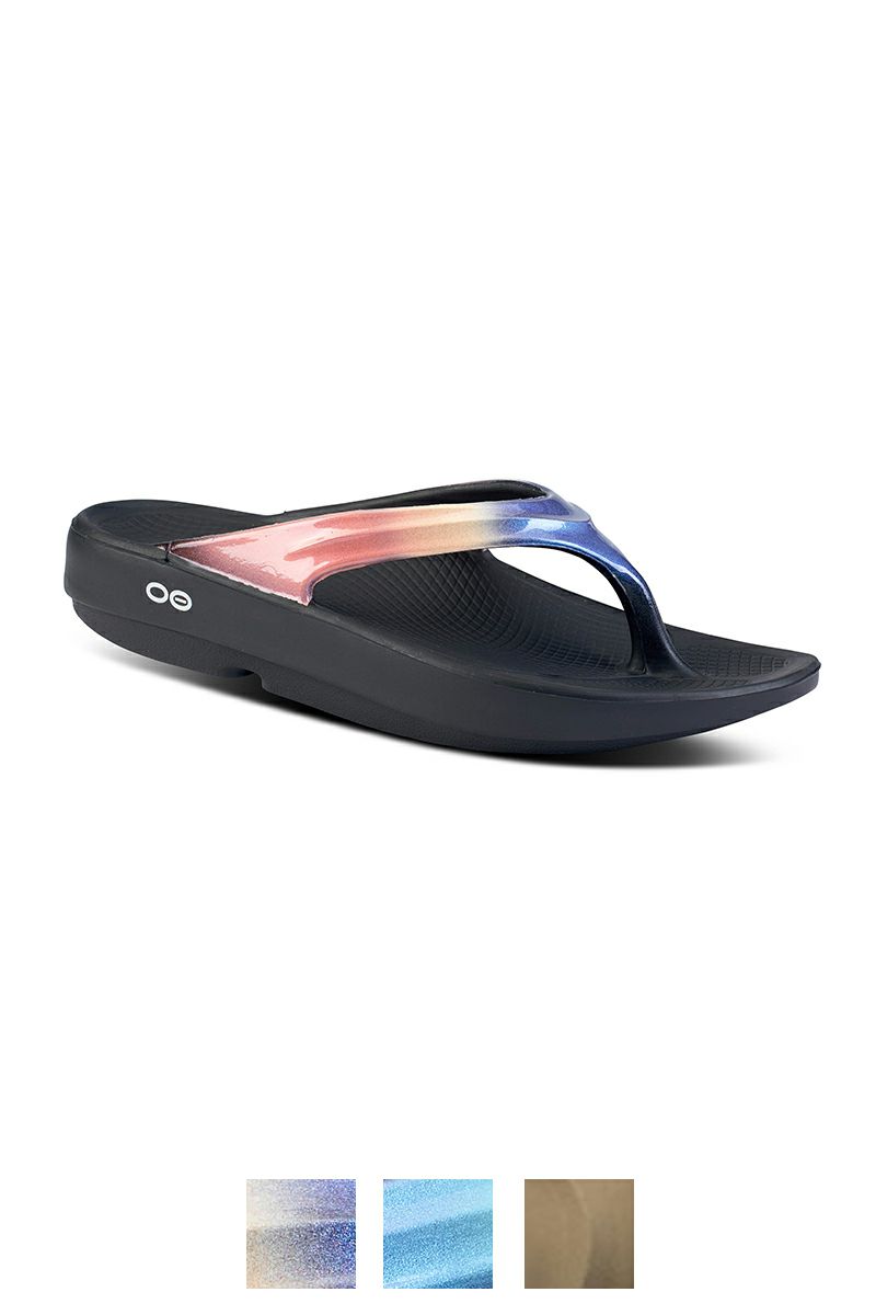 OOFOS(ウーフォス)OOlala-Luxe ウーラララックス リカバリーサンダル 5020061